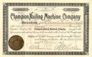Champion Nailing Machine Co.